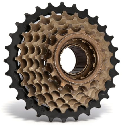 CHEOTIME 8 Speed Cassette, Bike Freewheel 8 Speed Bike Gear with 13T-28T Sprockets Bicycle Freewheel Cassette Sprocket Threaded Type Speed Freewheel Replacement Gear for Smooth Shifting