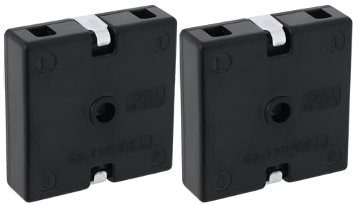 Be In Your Mind Interrupteur Rotatif 2x 4 Positions 3 Vitesses 120 V 10 (3) A 1500 W 3,2 X 3,2 Cm Compatible avec Pelonis HO-0250 Radiateur