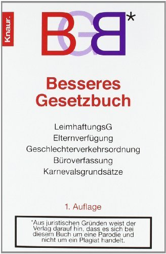 BGB: Besseres Gesetzbuch von Kuhn. Oliver (2011) Taschenbuch