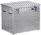 ALUTEC Alu-Transportkiste Riffelblech - 234 l Inhalt - LxBxH 772 x 525 x 645 mm