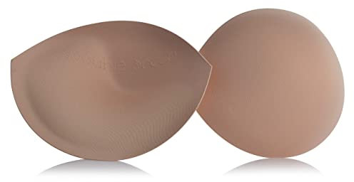 Double Scoop Women's Plus Size Lift & Support Bra Inserts D, DD, E, F Cup Sweet Peaches (Nude)