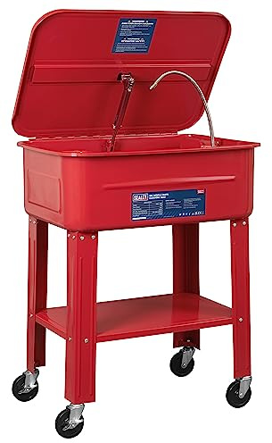 Sealey Sm28 Mobile Parts Cleaning Tank 50Ltr