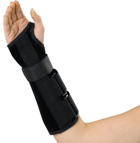 Medline Wrist and Forearm Splints, Medium, 10, Right Arm