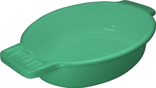 Waschschale aus Kunststoff mit Seifenablage, grün - Waschschüssel