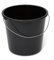 Eimer schwarz 10 Liter