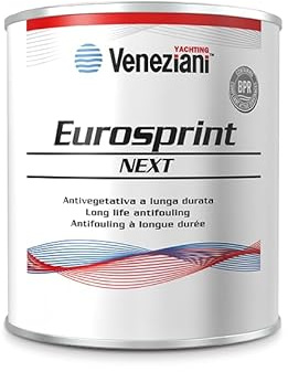 Veneziani Eurosprint Bianco Antivegetativa a matrice dura, colore: Bianco, size: 750 ml