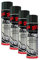 Kwasny 4X 288 905 Auto-K Racing Lackspray schwarz Glanz 500ml