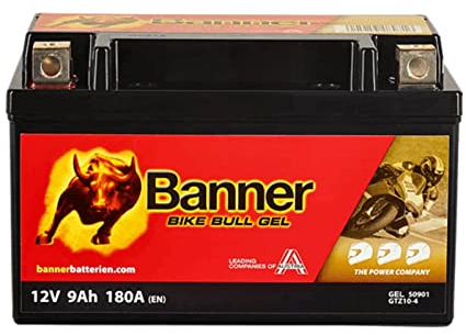 Banner 509 01 Gel Akku Moto Bike Bull