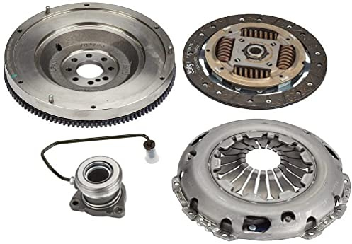 Valeo Kupplungssatz 845076 - mit Druckplatte, mit Scheibe | Druckplatte Außendurchmesser: 220 mm, Mit Schwungrad: Einmassenschwungrad
