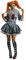 RUBIE'S Official Pennywise ES Deluxe Clown-Kostüm für Damen, Erwachsene, Damengröße S Halloween