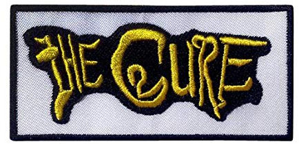 LipaLipaNa The Cure Rock Music Aufnäher Besticktes Patch zum Aufbügeln Applique Souvenir Zubehör
