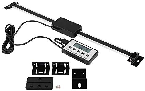 SOULONG Digitaler Messschieber, horizontal, vertikal, Set mit Bewegungssensor, präzise Leselaage, 0 – 300 mm, mit LCD-Display für Fräsmaschinen