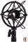 LYRCRO Mikrofon-Stoßhalterung mit Clip, Anti-Vibration, für dynamische Mikrofone mit 22-26 mm Durchmesser, wie Shure SM58 58S SM57 PAG48 Sennheiser E835 E845 AKG D5S Samson Q7 Q8 Behringer Xm8500