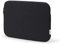 base xx Laptop Sleeve 13 Zoll - 13.3 Zoll Notebookhülle - Wasserabweisende Notebooktasche mit Metallreißverschluß, stoßfeste Polsterung, Jersey Stoff, schwarz