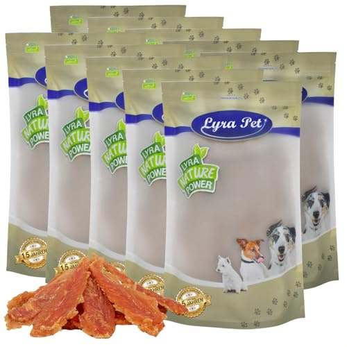 Lyra Pet® 10 kg Hühnerbrust Soft - Kausnack für Hunde | Leckerli für Hunde – Proteinreicher Kauartikel mit Huhn – Idealer Belohnungs- und Trainingssnack – Gut verträglich