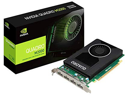 ZHEBEI M2000 4GB scheda grafica grafica grafica multi-schermo modellazione rendering 4K