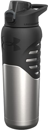 Under Armour Botella de agua unisex Dominate, inoxidable, 24 onzas