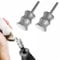 OVATAVO Dog Nail Trimmer Tools for Painless Paw Grooming - Professional Electric Rechargeable Dog Nail Grinder Replacement Wheel - Pet Nail Clippers & File for Smoothing Tips (Set)…
