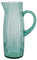 BITZ Kusintha Kanne, Wasserkrug aus Glas, Fassungsvermögen 1,2 L, Grün (1 stück)