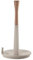Guzzini - Tierra, Roll&Tear, Porte-Rouleau de Cuisine Universel en Plastique recyclé - Gris Tourterelle, Ø 17xh 30,4 cm - 180200158