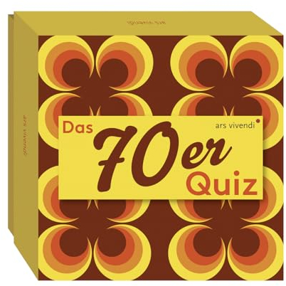Das 70er-Quiz - 66 Quizfragen rund um die legendären 70er: Box mit 66 Spielkarten und Anleitung