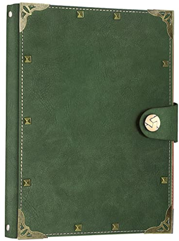 A5 Notizbuch Nachfüllbar Vintage PU Leder Notebooks Reise journal Gelbe Leere Papier Tagebuch für Zeichnen Skizzieren 100 GSM Selbst gestaltetes Notizbuch, DIY-Geschenk