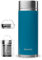 Qwetch - Théière Infusion Isotherme - Matt Bleu Canard 400ml - Bouteille infuseur Nomade Inox - 5h Chaud et 7h Froid Sans BPA, Étanche & Reutilisable - Idéale pour Thé, Café, Fruit, Tisane