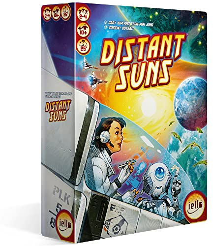 Iello | Distant Suns | Board Game | Ages 10+ | 2-4 Players | 25 Minutes Playing Time