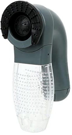 predolo Aspirateur Portable en Plastique pour Poils d'animaux de Compagnie Chien et Chat Nettoyant pour Cheveux avec Grande Cartouche de