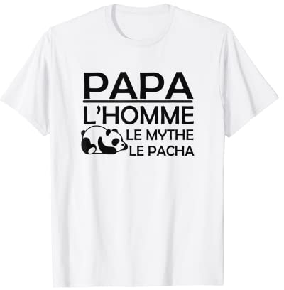 Hombre Papá pacha flemmard fingiendo regalo divertido Camiseta