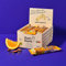 Karl Karlo Fruchtriegel Orange - 12 x 35g | Vegane Süßigkeiten auf Dattelbasis | Veganer Snack ohne Zusatzstoffe, glutenfrei, Nutri Score A | getrocknete Cranberries, Acerola