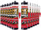 UniBond No More Nails Original, Heavy-Duty Mounting Adhesive, Strong Glue for Wood, Ceramic, Metal etc, White Instant Grab Adhesive, Bulk Buy 12 Pack