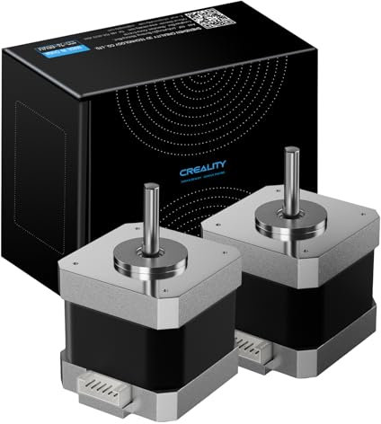 ALadrs FDM 3D-Drucker Schrittmotor, 0,8 A 1,8 Grad 0,4 N.M Schrittmotor für Creality 3D-Drucker-Extruder, kompatibel mit der Creality Ender-3/5-Serie und der Z-Achse der CR-10-Serie (42-34 x 2)