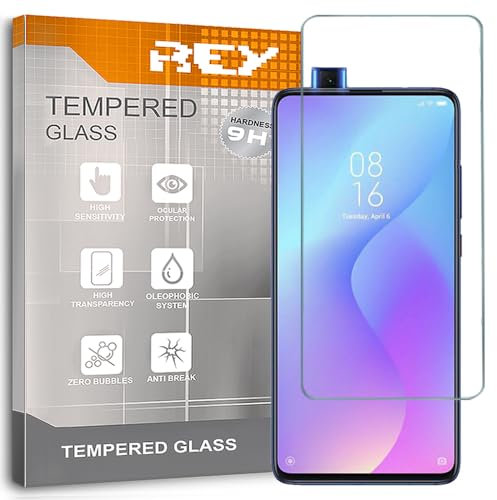 2X Protector de Pantalla para XIAOMI MI 9T - MI 9T Pro - Mi9T - REDMI K20 - REDMI K20 Pro, Cristal Vidrio Templado Premium