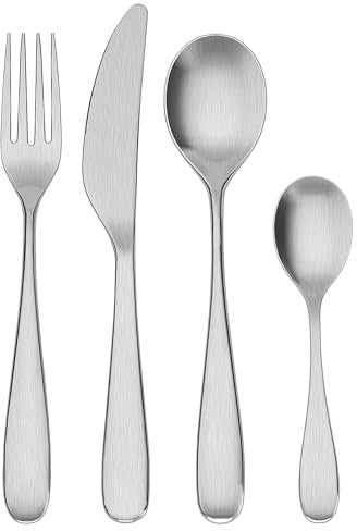 BEHAGFULL Besteck-Set, Edelstahl, 24-teilig
