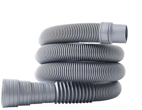 Washing Machine Drain Hose Dishwasher Drain Hose Extension Corrugated Washer Hose-1m