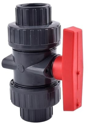 CHATROOM 1 Stück ID 20~110 mm verdickter UPVC-Kugelhahn for Aquarium, Entwässerungsschieber, Bewässerungswasserrohrarmaturen(ID 50 mm)