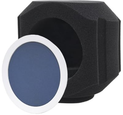 Sefdrert C5 Microphone Wind Shield Acoustic Filter Professional Condenser Mic Studio Sponge Soundproof Protection Cover B