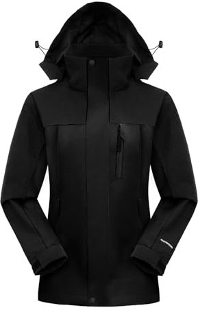 LHHMZ Veste imperméable pour femmes, Manteau de randonnée coupe-vent,Veste décontractée Manteau de travail