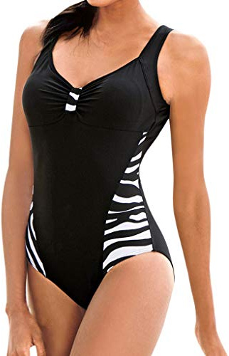 Femme Maillot De Bain Ventre Plat 1 Pieces Push Up Pièce Gainant Une Natation Maillots Pièces Fille Swimsuit Women Cache Sexy Short Anti UV Taille Haute Brassiere