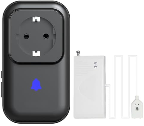 Interrupteur de Protection à Arrêt Automatique avec Capteur d'eau sans Fil, Alarme d'eau Portée 100 Mètres, Alarme 100 DB (5 Niveaux) - pour Cuisine, Buanderie, Local des Pompes, Ferme et Usine