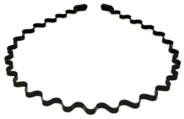 Zambuph Bandeaux pour hommes noir ondulé bandeau printemps cheveux cerceau antidérapant lissé Invisible cadeaux Sports de plein air bain, Tapez 3