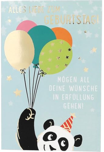 Depesche 11793-018 Jump outs - Grußkarte mit Musik, witzige Geburtstags-Karte mit farbenfrohem Motiv, passendem Spruch und Innentext