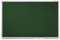 magnetoplan | Wandmontiertes magnetische Kreidetafel 2200 x 1200mm mit silbernem Aluminiumrahmen & Ablageschale für Boardmarker, Typ SP mit speziell lackierter Oberfläche, abwischbar