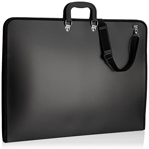 Mapac : A2 Academy Case : Black : Shoulder Strap Included