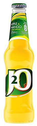 Britvic J2O Apple & Mango Fruit Juice Drink (12 x 275ml Glass Bottles)