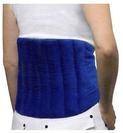 Emanhu Trading Coussin chauffant – Pour le dos – À grains de blé et lavande