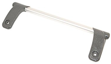 Ariston C00219322 - Maniglia per Porta Frigorifero, Colore: Argento/Nero
