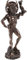 Pacific Giftware keltische Gehörnte Gott Cernunnos Collectible Statue von Künstler Maxine Miller 25,4 cm (Cast Bronze)