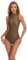 Speerise Damen Gymnastikanzug, ärmellos, Lyra Spandex - Braun - X-Large